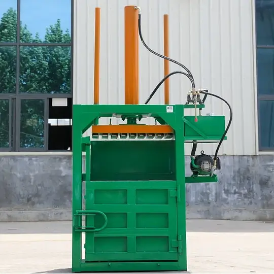 Alquiler de prensas enfardadoras hidráulicas.